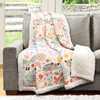 LUSH DECOR PIXIE FOX THROW SHERPA