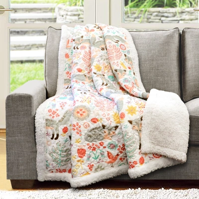 Lush Decor Pixie Fox Throw Sherpa