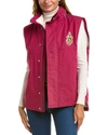 Moncler Genius 1 Moncler Jw Anderson 'tryfan' Canvas Vest In Pink