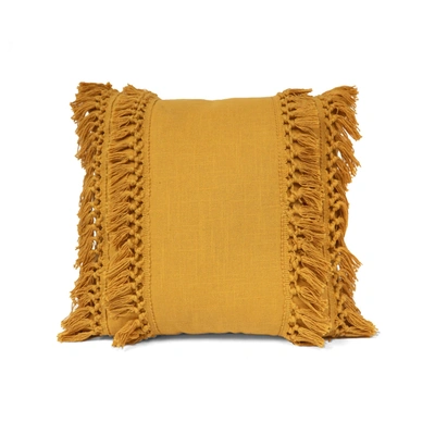 Lush Decor Modern Tassel Decorative Pillow