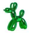 INTERIOR ILLUSION PLUS INTERIOR ILLUSIONS PLUS KELLY GREEN CERAMIC DOG PIGGY BANK - 12" TALL