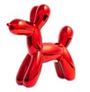 INTERIOR ILLUSION PLUS INTERIOR ILLUSIONS PLUS RED MINI CERAMIC DOG PIGGY BANK - 7.5" TALL