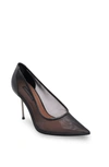 Bcbgmaxazria Women's Maxxa Sheer Point-toe Pumps In Black
