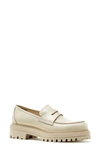 La Canadienne Reese Leather Shoe In White
