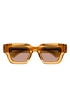 Bottega Veneta 49mm Square Sunglasses In Orange