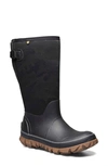 Bogs Whiteout Waterproof Boot In Black
