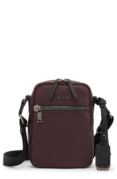 Tumi Voyageur Persia Crossbody In Deep Plum