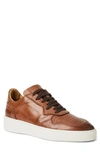 Bruno Magli Dezi Leather Sneaker In Cognac