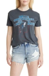 Daydreamer Bruce Springsteen Ringer Graphic T-shirt In Vintage Black