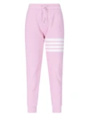 Thom Browne Women's Cotton Piquã© Trousers In Pink
