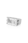 DEAN DAVIDSON BAGUETTE-CUT SIMULATED WHITE TOPAZ CASTLE RING