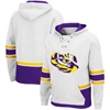 COLOSSEUM COLOSSEUM WHITE LSU TIGERS LACE UP 3.0 PULLOVER HOODIE