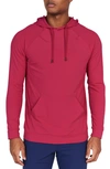 Redvanly Larkin Golf Hoodie In Sangria