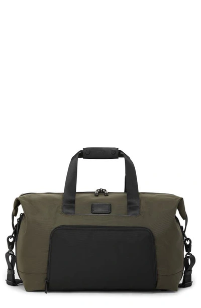 Tumi Alpha Double Expansion Satchel In Olive Night