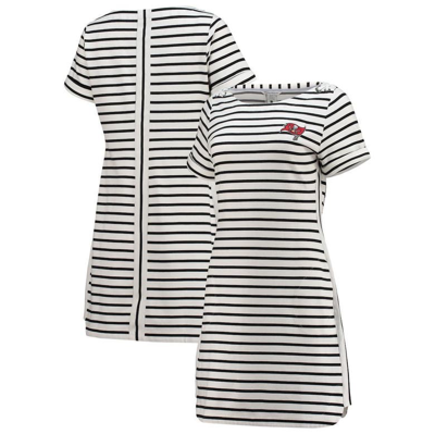 Tommy Bahama White Tampa Bay Buccaneers Tri-blend Jovanna Striped Dress