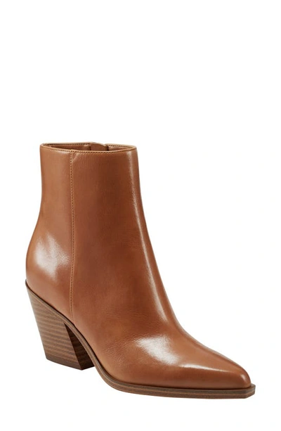 Marc Fisher Ltd Fabina Pointy Toe Bootie In Medium Natural 101