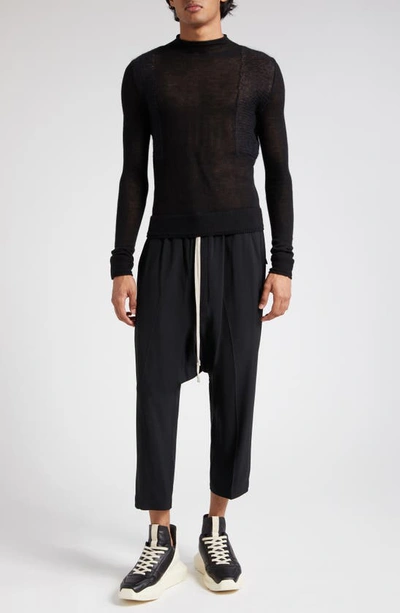 RICK OWENS HARNESS WOOL SWEATER