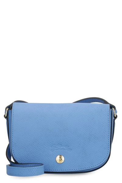 Longchamp Épure Xs Leather Crossbody Bag In Blue