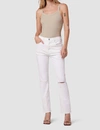 HUDSON THALIA 90'S LOOSE FIT ANKLE WITH ROLLED HEM JEAN IN WHITE