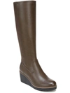 SOUL NATURALIZER APPROVE WOMENS FAUX LEATHER TALL KNEE-HIGH BOOTS