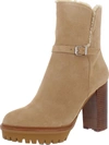 VINCE CAMUTO EGRETALA WOMENS LEATHER LUGGED SOLE ANKLE BOOTS