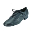 Go Go Dance Men's Leather Oxford Shoes In Black In Black