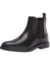 Unlisted Kenneth Cole Peyton Mens Faux Leather Padded Insole Chelsea Boots In Black