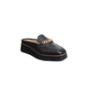 Naked Feet Elect Platform Mules In Black