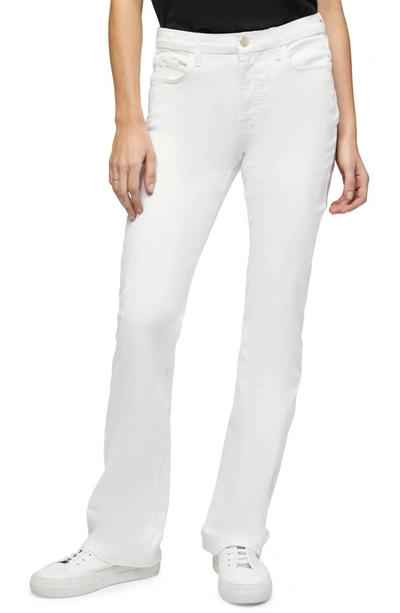 JEN7 SLIM BOOTCUT SCULPTING JEAN IN WHITE