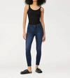 Dl1961 - Women's Mara Straight Mid Rise Instasculpt Ankle Jeans In India Ink In Blue