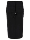 Jacquemus La Jupe Caraco Wool Crepe Midi Skirt