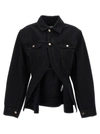 Jacquemus Black Le Chouchou 'la Veste De Nîmes Caraco' Jacket