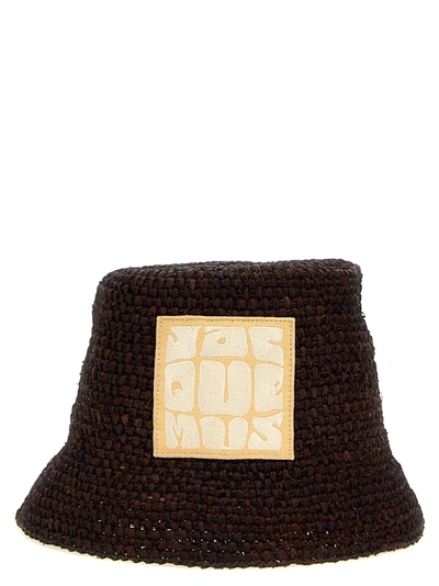 Jacquemus Brown Le Bob Ficiu Bucket Hat