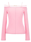 Jacquemus Pink Le Papier 'le T-shirt Sierra' Long Sleeve T-shirt