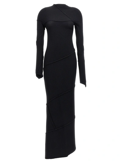 Balenciaga Spiral Dresses Black