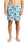 RAINFOREST RAINFOREST JAWS II SWIM SHORTS