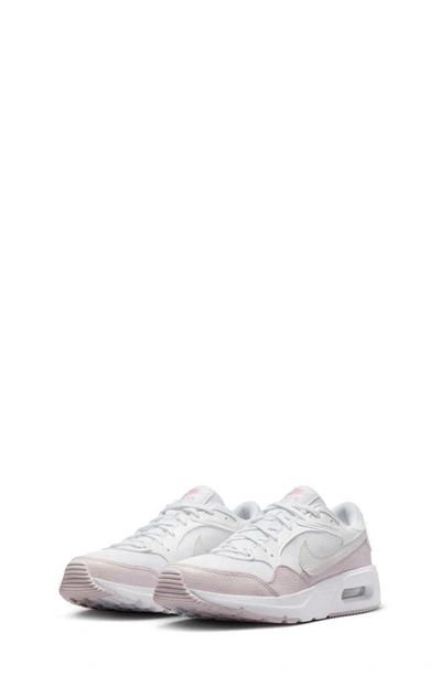 Nike Air Max Sc Sneaker In White/ Summit White/ Pink