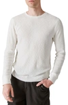 Lucky Brand Garment Dye Thermal T-shirt In White