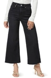 Paige Anessa With Set In Pocket Wide Leg Pants In Renetta In Black Lotus
