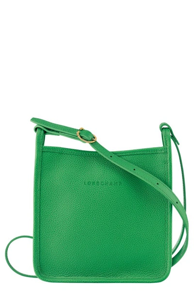 Longchamp Women's Le Foulonné Small Leather Crossbody Bag In Green