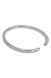 Dean Davidson Crescent Hinge Bangle Bracelet In Silver
