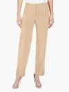 Jones New York Solid Stretch Pull-on Straight Leg Pant In Pink