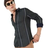 CAMPUS SUTRA MEN'S STRIPED CASUAL SHIRT