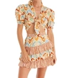 Allison New York Alice Mini Dress In Ivory Ikat In Multi