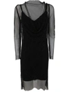 Max Mara Bridal Vezzo Mini Dress With Rhinestones Clothing In Black