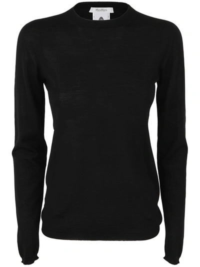 MAX MARA MAX MARA PEACH CREW NECK SWEATER CLOTHING