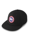 Canada Goose Arctic Disc Logo Baseball Cap In Black