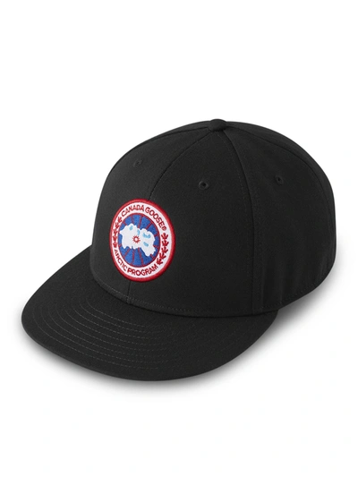 Canada Goose Arctic Disc Baseball Cap In Black