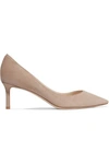 JIMMY CHOO ROMY 60 SUEDE PUMPS