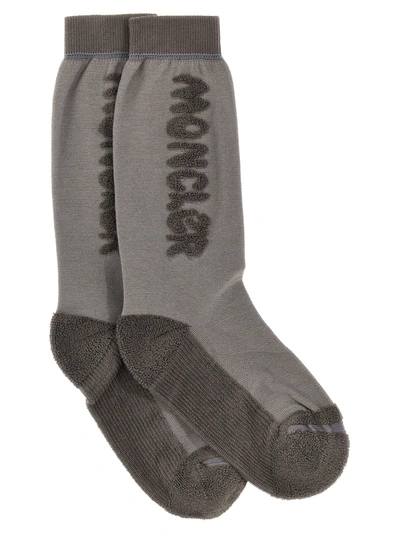 Moncler Genius X Salehe Bembury Socks In Gray
